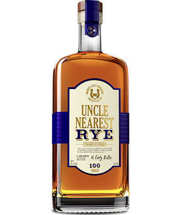 Uncle Nearest Rye is one of the best new bourbons that has earned a place on back bars, according to bartenders. 