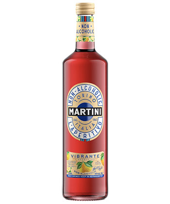 Martini & Rossi Vibrante is one of the best new non-alcoholic spirits, according to bartenders. 