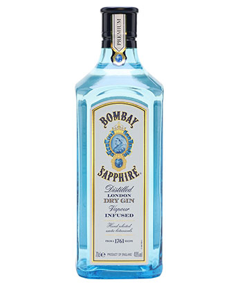 Bombay Sapphire is a go-to gin, according to bartenders. 