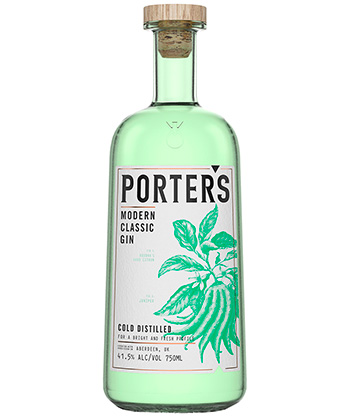 Porter's Modern Classic is a go-to gin, according to bartenders. 