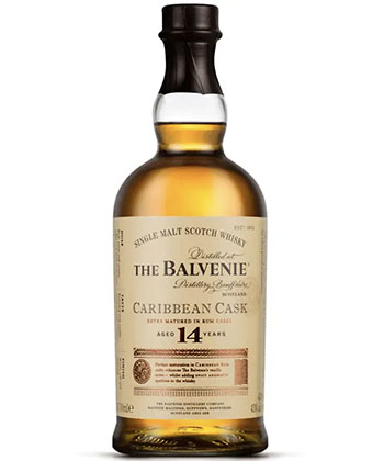 The Balvenie 14 Caribbean Cask is a go-to Scotch, according to bartenders. 
