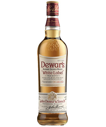 Dewar's White Label is a go-to Scotch, according to bartenders. 