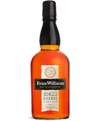 Evan Williams Single Barrel Bourbon is one of the best bang for your buck bourbons, according to bartenders. 
