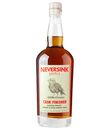 Neversink Select Bourbon is one of the most underrated whiskeys, according to bartenders. 