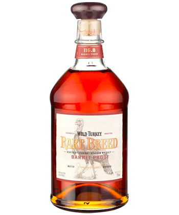 Wild Turkey Rare Breed is one of the most underrated whiskies, according to bartenders. 