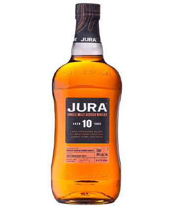 Jura 10 is one of the best bang for your buck Scotches, according to bartenders. 