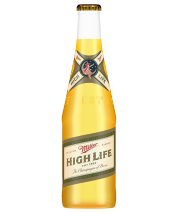 Miller High-Life is a go-to macro beer for bartenders. 