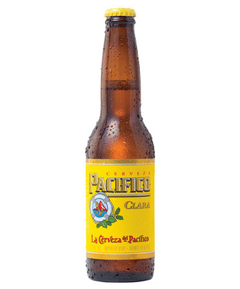 Pacifico is a go-to macro beer for bartenders.