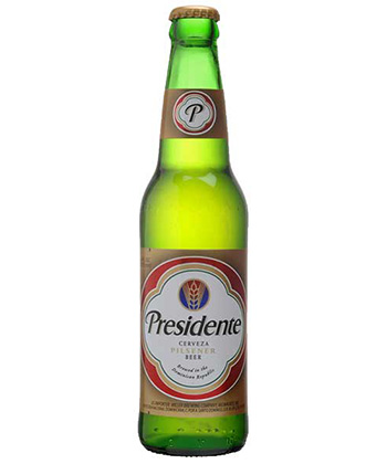 Presidente is a go-to macro beer for bartenders. 