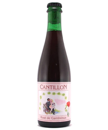 Cantillon Rosé de Gambrinus is one of the best fruited sours, according to brewers. 