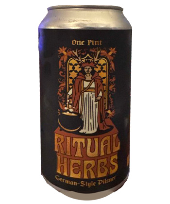Human Robot Brewing Ritual Herbs is the best new beer of 2023, according to brewers. 