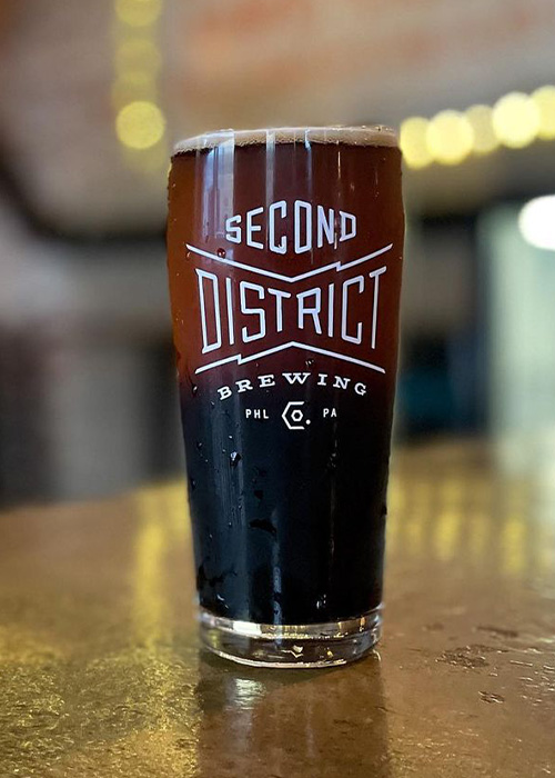 Second District Brewing Cinnamon Vanilla Huy is the best new beer of 2023, according to brewers. 