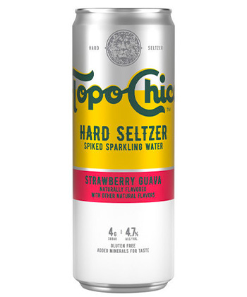 Pitmasters are drinking Topo Chico Strawberry Guava Hard Seltzer on the 4th of July. 