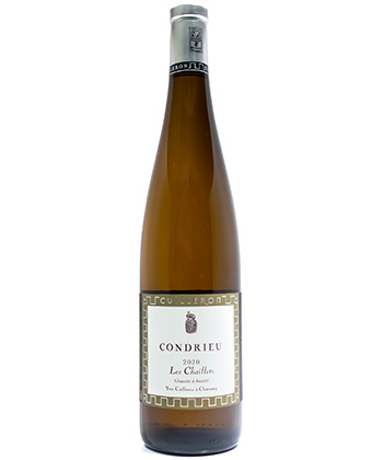 Yves Cuilleron Condrieu is one of the best cold weather white wines, according to sommeliers. 