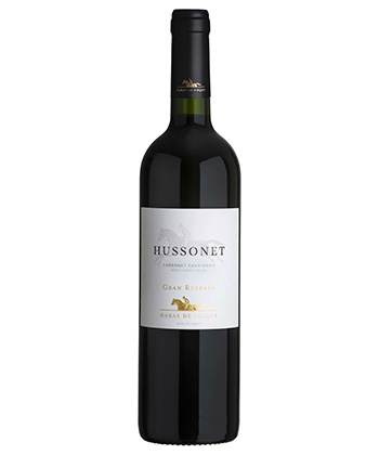 Haras de Pirque Hussonet Cabernet Sauvignon, Maipo Valley, Chile is one of the best bang for your buck Cabernets, according to sommeliers. 