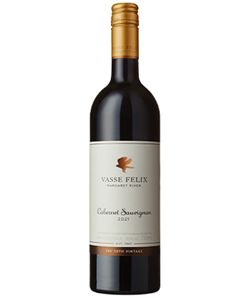 Vasse Felix Cabernet Sauvignon, Margaret River, Australia is one of the best bang for your buck Cabernets, according to sommeliers. 