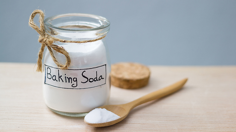 Baking soda mixed with water is one of the best ways to remove red wine stains.