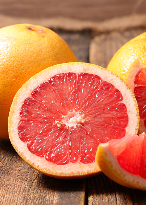 Grapefruit is a great mixer for gin. 