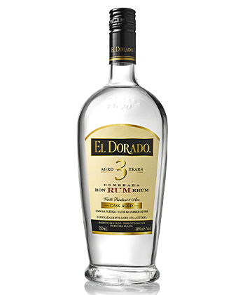 El Dorado Cask Aged 3 Year Rum is one of the best rums for mixing cocktails, according to bartenders. 