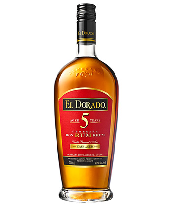 El Dorado 5 Year is one of the best rums for mixing cocktails, according to bartenders. 