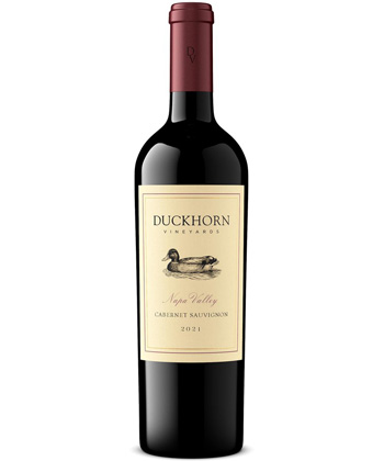 Duckhorn Vineyards Cabernet Sauvignon 2021 is one of the best Cabernet Sauvignons for 2024. 