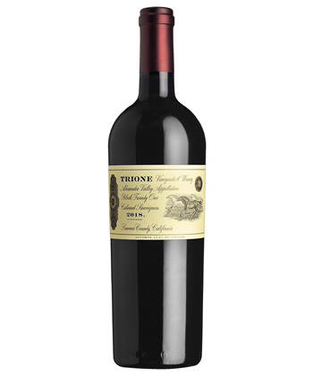 Trione ‘Block 21’ Cabernet Sauvignon 2019 is one of the best Cabernet Sauvignons for 2024. 