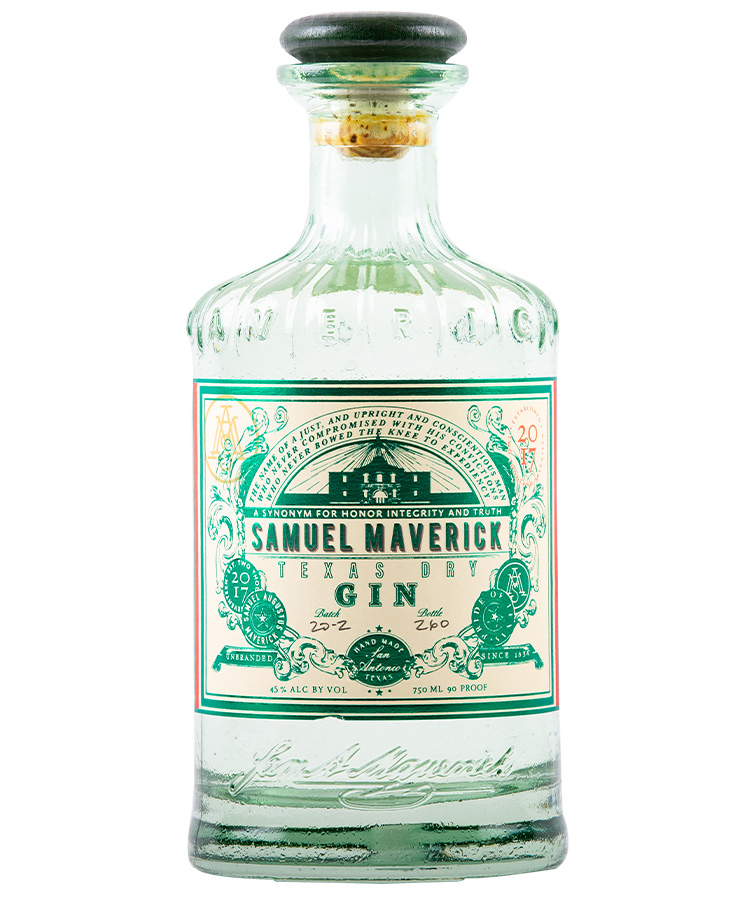Maverick Distilling Samuel Maverick Texas Dry Gin Review