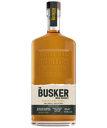 The Busker Single Pot Still Small Batch N°1 is one of the best Irish whiskeys for 2024. 