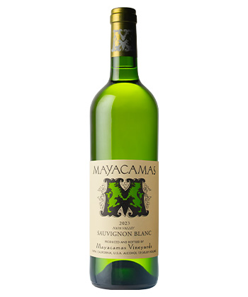 Mayacamas Vineyards Sauvignon Blanc 2023 is one of the best Sauvignon Blancs for 2024. 