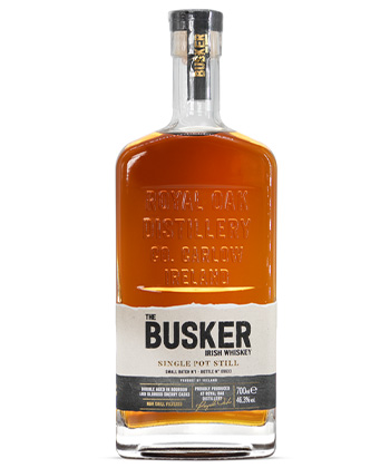 The Busker Single Pot Still Small Batch N°1 is one of the best Irish whiskeys for 2024. 