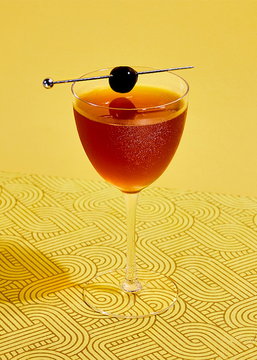 The Little Italy is one of the five cocktails you can make without a shaker.