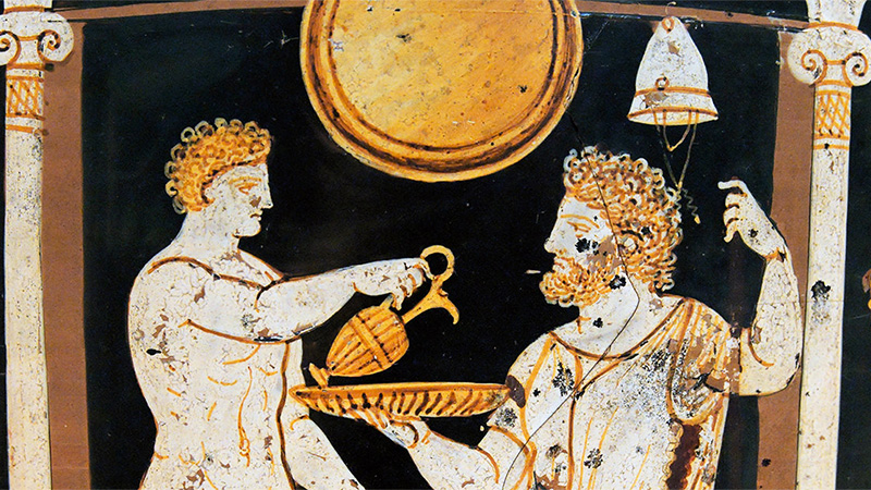 In Ancient Greece, Pouring One Out was a way of drinking in-memoriam with strong connections to culture. 