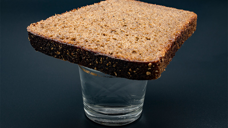 In Russia, drinking vodka with black bread is a way of drinking in-memoriam with strong connections to culture. 
