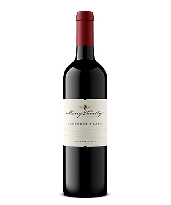 King Family Vineyards Cabernet Franc 2022 is one of the best wines from Virginia. 