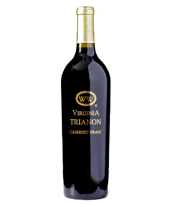 The Williamsburg Winery ‘Virginia Trianon’ Cabernet Franc 2019 is one of the best wines from Virginia. 