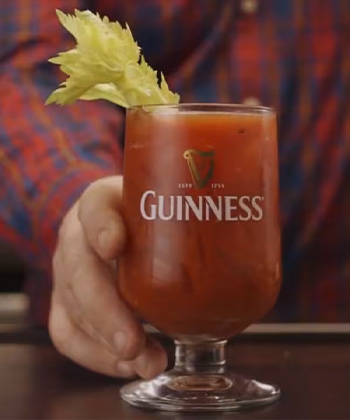 The Guinness Bloody Mary is one of the best Guinness cocktails. 