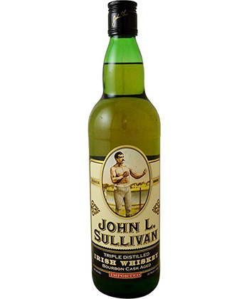 John L. Sullivan Blended Irish Whiskey is one of the best Irish whiskeys for 2024. 