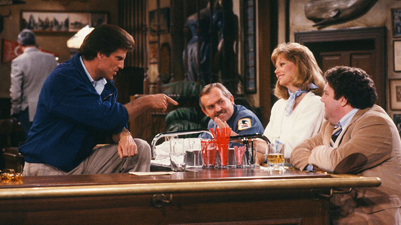 Cheers from Cheers is one of the most iconic fictional bars. 