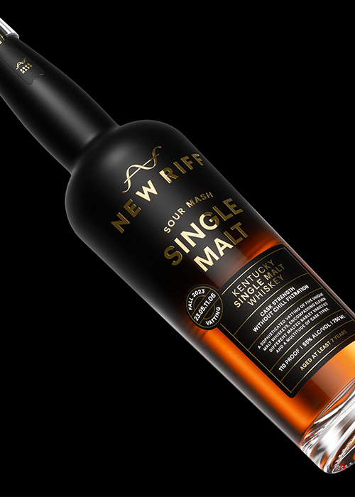 New Riff Sour Mash Single Malt Whiskey review. 