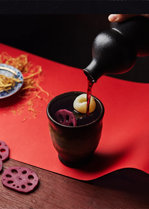 At Synthesis in Singapore, each food and beverage item incorporates an element of Traditional Chinese Medicine. 