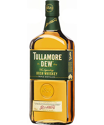 Tullamore D.E.W. Irish Whiskey is one of the best Irish Whiskeys for 2024. 