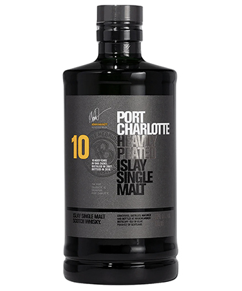 Bruichladdich Port Charlotte 10 Year is one of the best new Scotches for 2024, according to bartenders. 