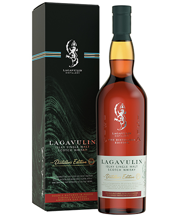 Lagavulin Distiller’s Edition Islay Single Malt Scotch Whisky is one of the best new Scotches for 2024, according to bartenders. 