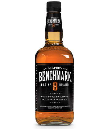 Benchmark Bourbon is one of the best whiskeys for beginners, according to bartenders. 