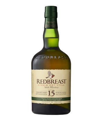 Redbreast 15 Year is one of the best whiskeys for beginners, according to bartenders. 