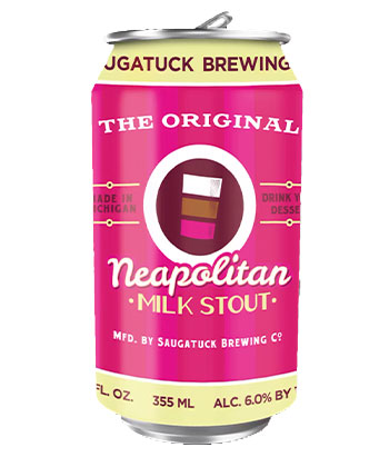 Saugatuck Brewing's Neapolitan Milk Stout is one of the best non-Irish stouts, according to bartenders. 