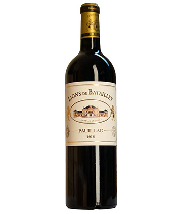 Lions de Batailley Pauillac is one of the best bang-for-your-buck red wines, according to somms. 