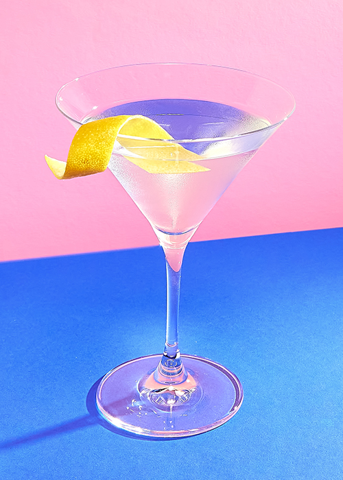 The Dry Martini is one of the most popular cocktails in the world. 