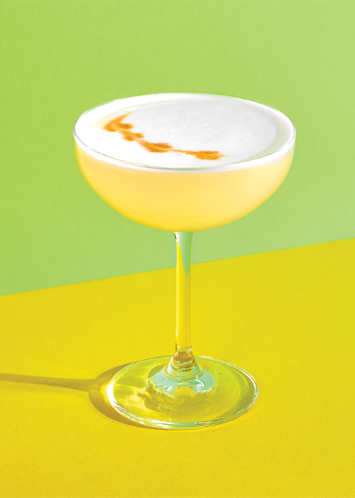 The Pisco Sour is one of the most popular cocktails in the world. 