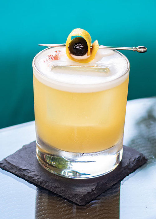 The Whiskey Sour is one of the most popular cocktails in the world. 